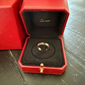 Cartier- love ring - small model - Gold